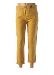 Pantalon chino jaune HOD pour femme seconde vue