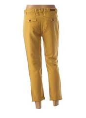 Pantalon chino jaune HOD pour femme seconde vue