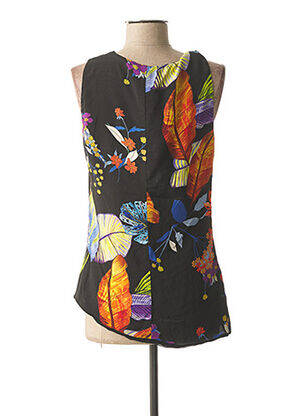 Top stretch sans manche noir PINKO femme