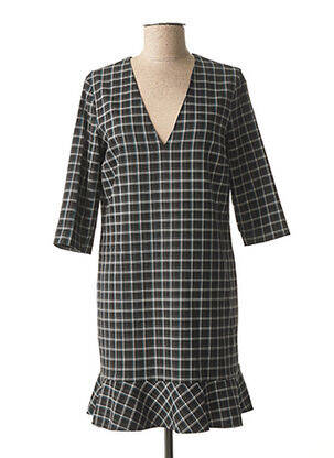 Robe mi-longue manches longues manches longues bleu PINKO femme