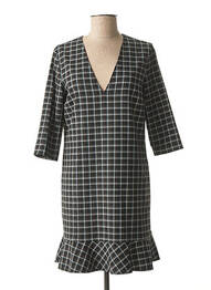 Robe mi-longue manches longues manches longues bleu PINKO femme