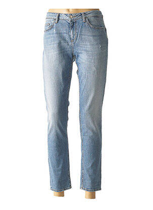 Jeans coupe slim slim taille basse bleu LIU JO femme