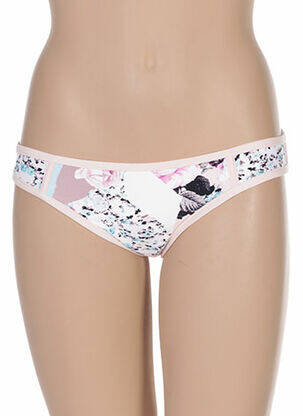 Bas de maillot de bain imprimé fantaisie culotte rose SEAFOLLY femme