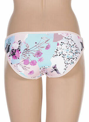 Bas de maillot de bain imprimé fantaisie culotte rose SEAFOLLY femme
