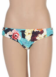 Bas de maillot de bain imprimé fleurs culotte bleu SEAFOLLY femme