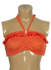 Haut de maillot de bain orange FREYA pour femme seconde vue