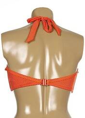 Haut de maillot de bain orange FREYA pour femme seconde vue