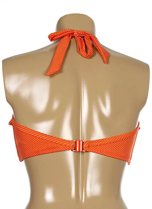 Haut de maillot de bain orange FREYA pour femme