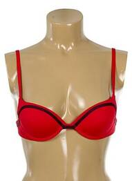 Haut de maillot de bain haut soutien-gorge moulé haut soutien-gorge moulé rouge HUIT femme