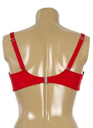 Haut de maillot de bain haut soutien-gorge moulé haut soutien-gorge moulé rouge ANTIGEL femme