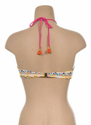 Haut de maillot de bain haut soutien-gorge moulé haut soutien-gorge moulé jaune KIWI femme