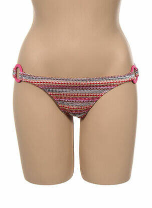 Bas de maillot de bain culotte culotte rose KIWI femme