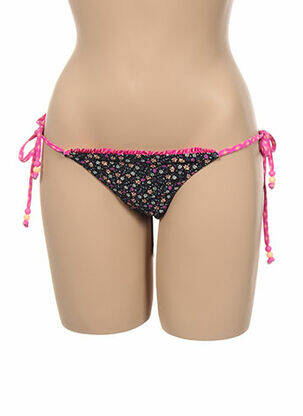 Bas de maillot de bain fermeture liens à nouer bikini rose SEAFOLLY femme