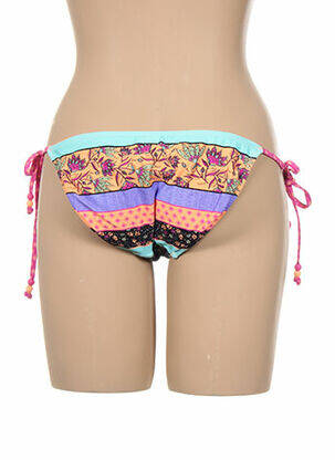 Bas de maillot de bain fermeture liens à nouer bikini rose SEAFOLLY femme