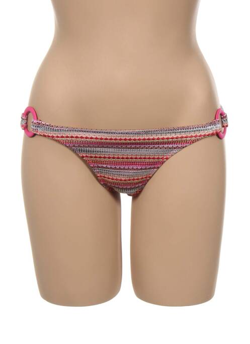 Bas de maillot de bain culotte culotte rose KIWI femme