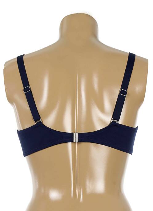 Haut de maillot de bain bleu ANTIGEL pour femme