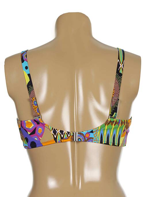 Haut de maillot de bain bleu ANTIGEL femme