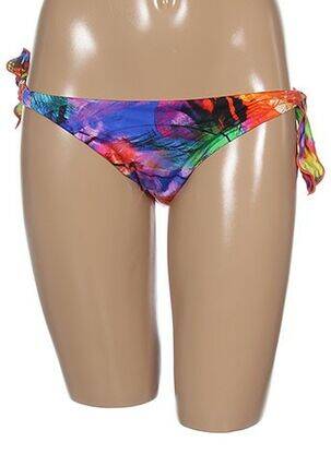 Bas de maillot de bain fermeture liens à nouer bikini orange SEAFOLLY femme