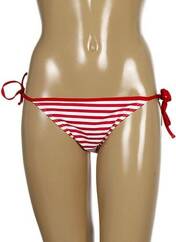 Bas de maillot de bain rouge KIWI pour femme seconde vue