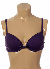 Haut de maillot de bain violet HUIT pour femme seconde vue