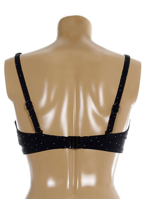 Haut de maillot de bain bretelles élastiquées ajustables noir SEAFOLLY femme