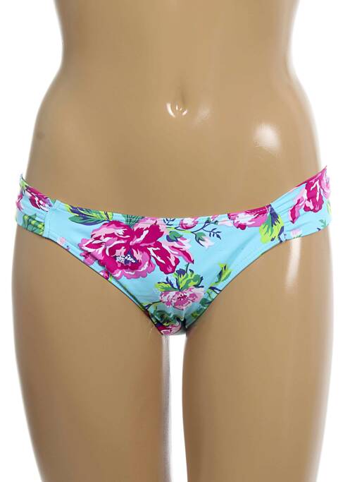Bas de maillot de bain culotte culotte bleu KIWI femme