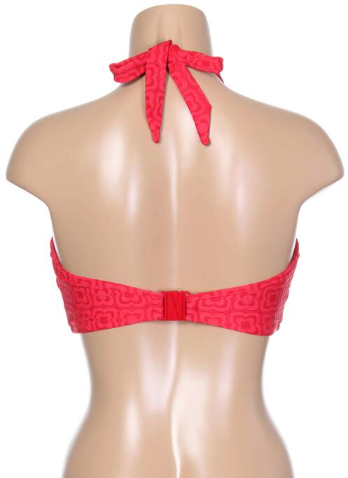 Haut de maillot de bain rouge FREYA femme