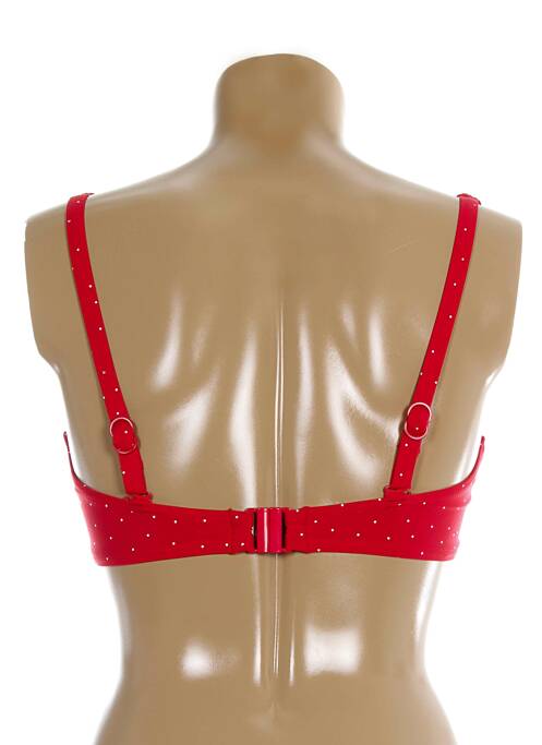 Haut de maillot de bain rouge SEAFOLLY pour femme