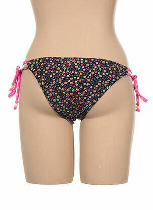 Bas de maillot de bain fermeture liens à nouer bikini rose SEAFOLLY femme