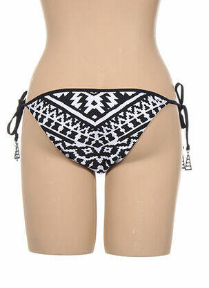 Bas de maillot de bain fermeture liens à nouer noir SEAFOLLY femme