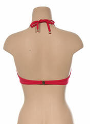 Haut de maillot de bain rouge KIWI pour femme seconde vue