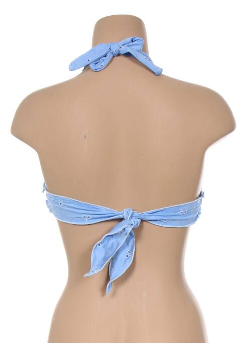 Haut de maillot de bain bleu KIWI femme