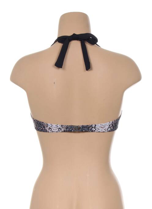 Haut de maillot de bain marron KIWI pour femme