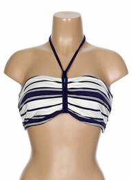 Haut de maillot de bain haut bandeau haut bandeau bleu FANTASIE femme