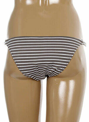 Bas de maillot de bain culotte culotte gris ANTIGEL femme