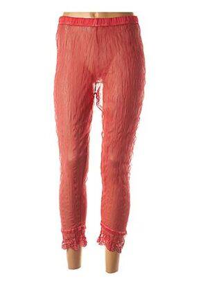 Legging rouge BE THE QUEEN pour femme