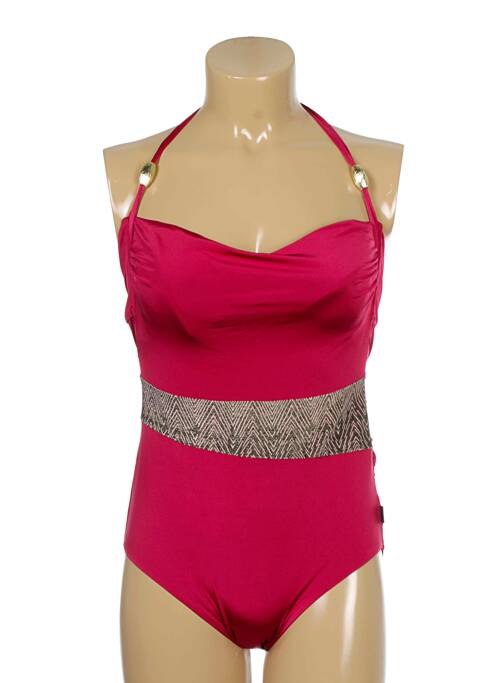 Maillot de bain 1 pièce rouge MAJESTIC femme
