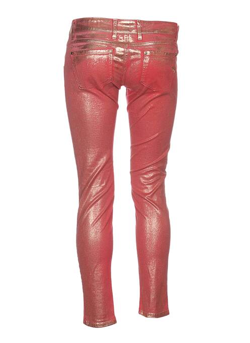 Pantalon slim rouge MET pour femme