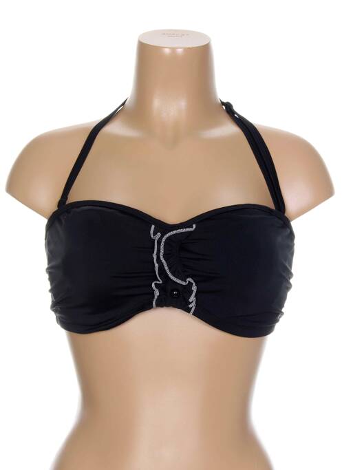 Haut de maillot de bain noir FREYA pour femme
