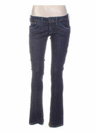 Jeans coupe slim slim taille basse bleu THOMAS BURBERRY femme