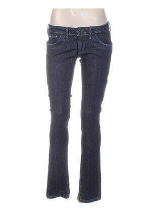Jeans coupe slim slim taille basse bleu THOMAS BURBERRY femme