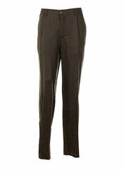 Pantalon droit marron NEW SPORTSWEAR pour femme seconde vue