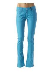 Jeans coupe droite bleu CHEFDEVILLE pour femme seconde vue