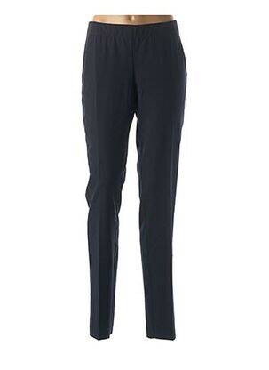 Pantalon slim taille élastique bleu ELENA MIRO femme