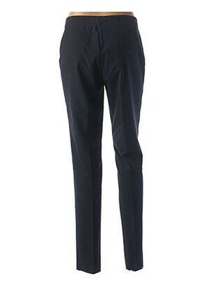 Pantalon slim taille élastique bleu ELENA MIRO femme