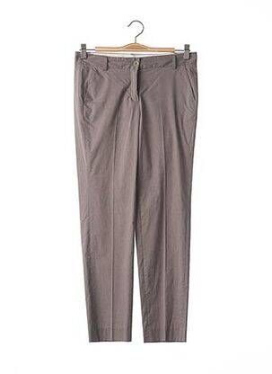 Pantalon slim taille basse taille basse gris HARTFORD femme