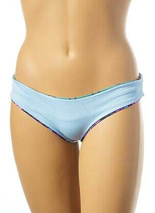Bas de maillot de bain imprimé fantaisie culotte bleu MAAJI femme