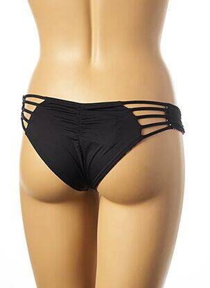 Bas de maillot de bain tissage satiné culotte noir RIP CURL femme