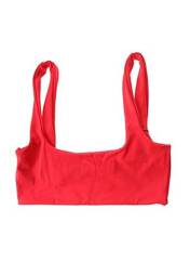 Haut de maillot de bain rouge KHONGBOON pour femme seconde vue
