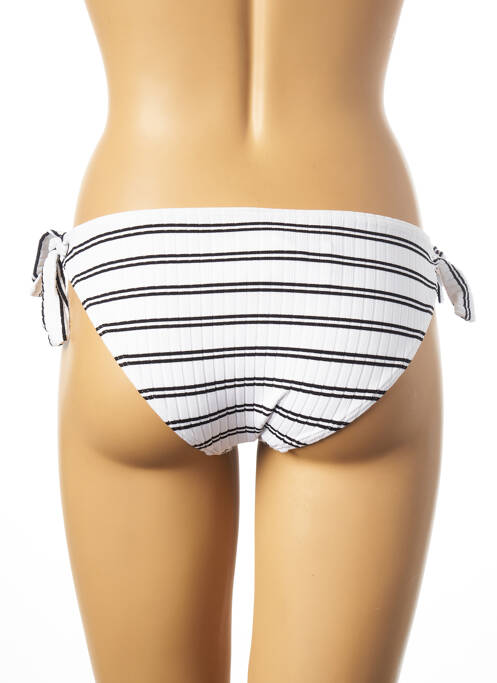 Bas de maillot de bain blanc SEAFOLLY femme